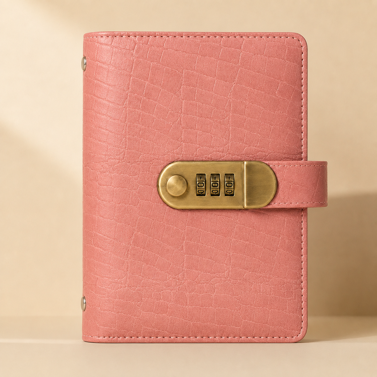 🎁Transparent pocket-sized currency collection album, made of premium PU leather, with a combination lock-1