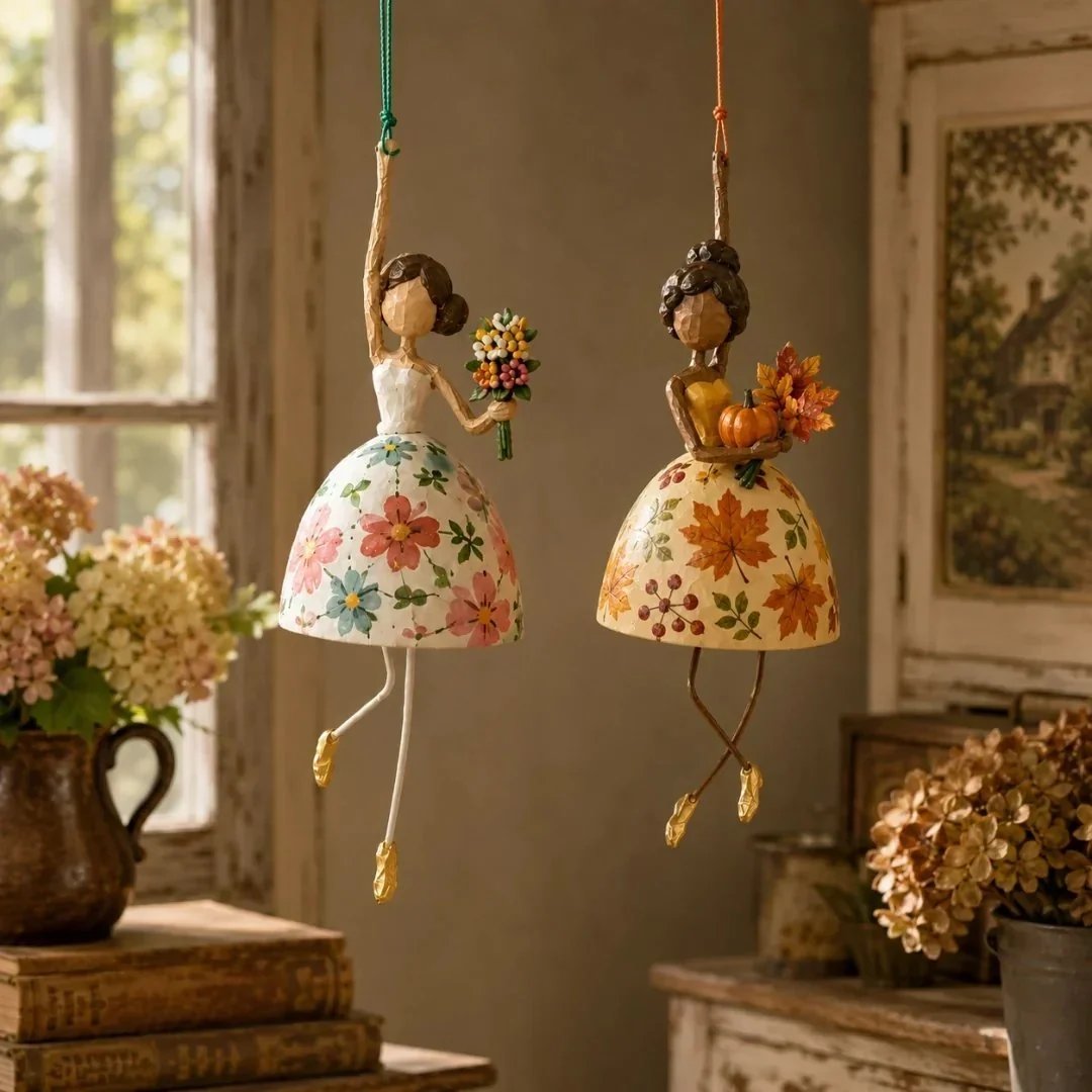 ๐๐ธ Let Your Space Dance โ Whimsical Dancing Lady Hanging Ornament