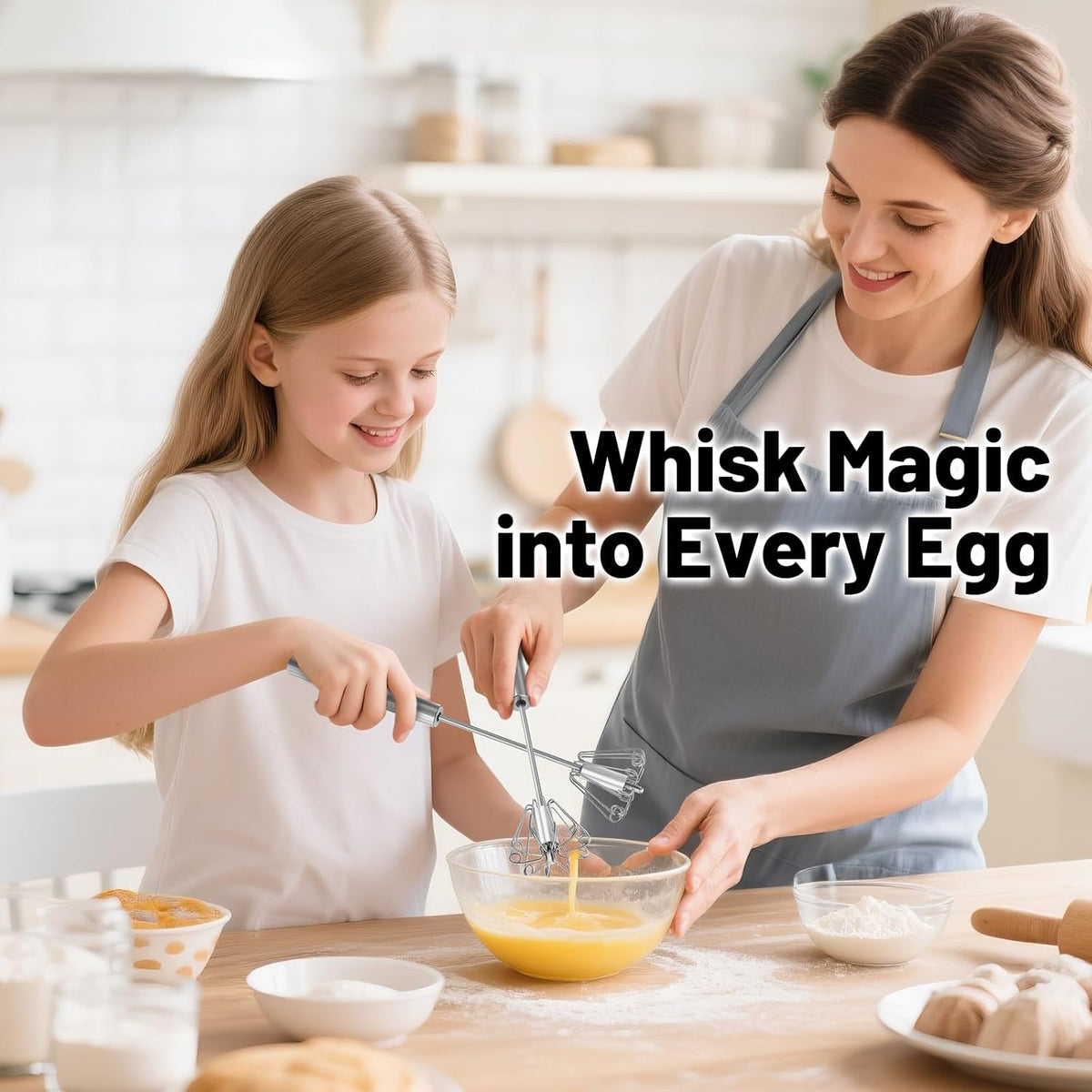 🔥Limited-time 50% off-Stainless Steel Automatic Mixer – No electricity required