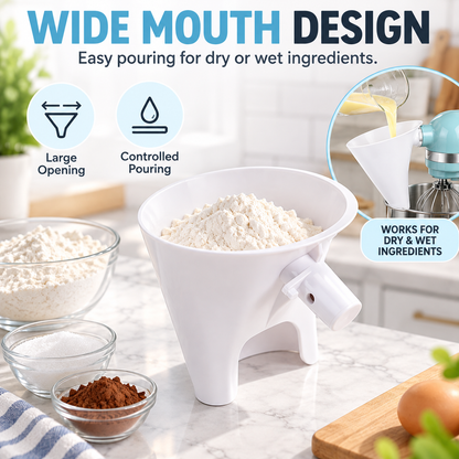 ⏳ Last Day 49% OFF –🏠Flour Funnel for Stand Mixer
