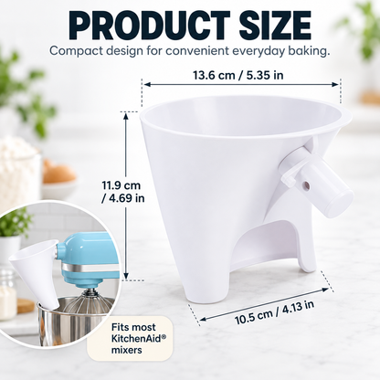 ⏳ Last Day 49% OFF –🏠Flour Funnel for Stand Mixer